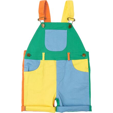 Dotty Dungarees - Colourblock Primary Short - Infants' - Primary