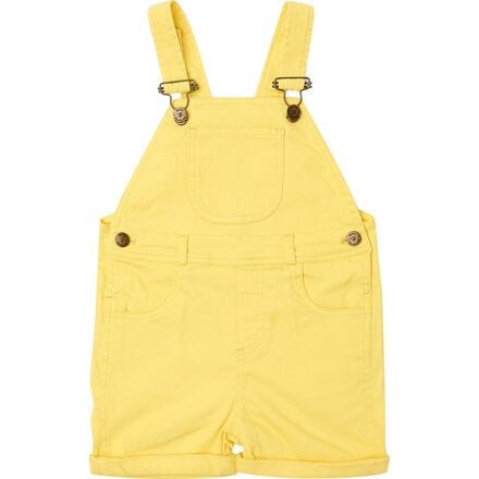Dotty Dungarees - Sunshine Yellow Short - Infants' - Sunshine Yellow