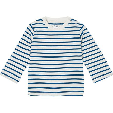 Dotty Dungarees - Breton Stripe Top - Kids'