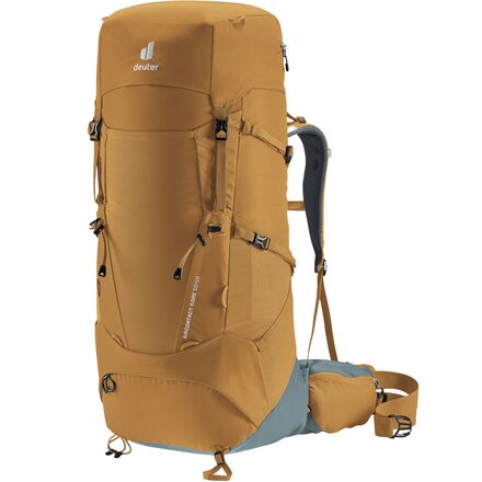 Deuter - Aircontact Core 50+10L Backpack - Almond/Teal