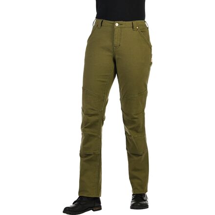 Dovetail Workwear - GO TO Stretch Canvas Pant - Women's - Kelp Green