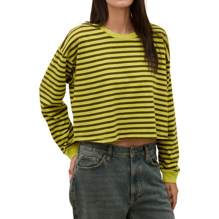 Stripe Meet And Greet Long-Sleeve Top - Women's