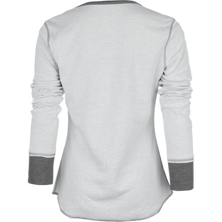 Dylan - Reversible V-Henley Shirt - Long-Sleeve - Women's