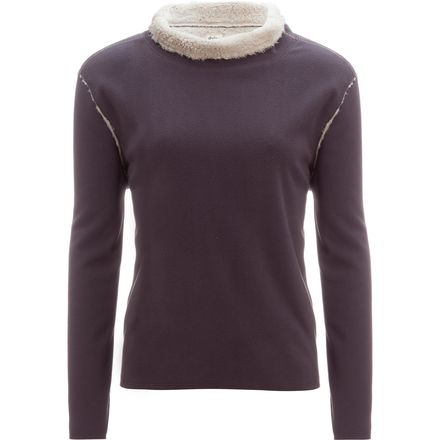 Dylan - Bonded Cozy Drop Shoulder Pullover Sweater - Women's