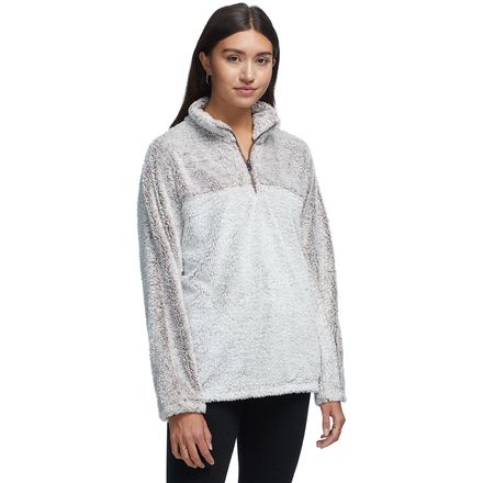 Dylan - Vintage Shag Sherpa Tipped Pullover - Women's