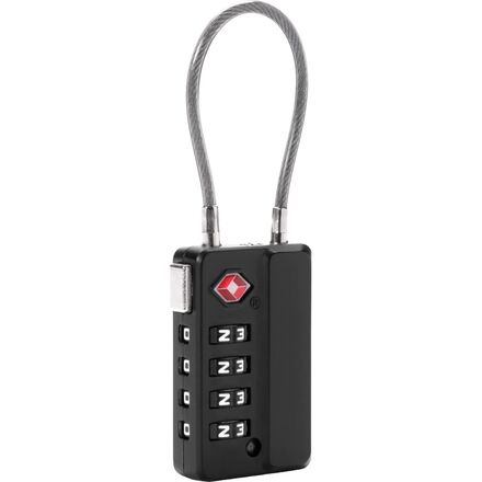 Cable 4-Dial TSA Lock