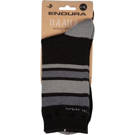 Endura - BaaBaa Merino Stripe Sock