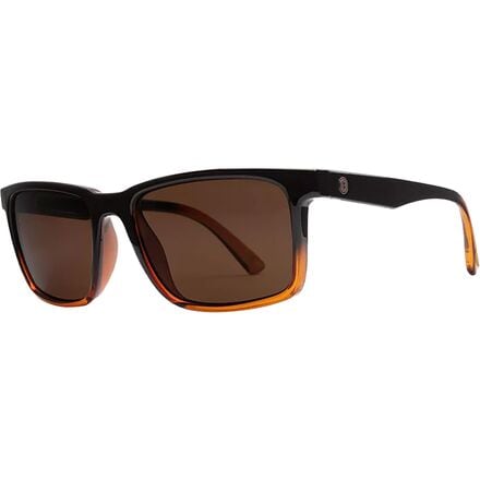 Electric - Satellite Polarized Sunglasses - Men's - Black Amber/Bronze Polar