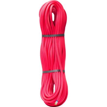 Edelrid - Eagle Light Pro Dry Climbing Rope - 9.5mm - Neon Coral