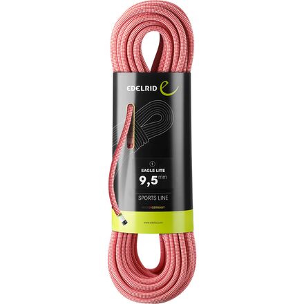 Edelrid - Eagle Lite Climbing Rope - 9.5mm - Red