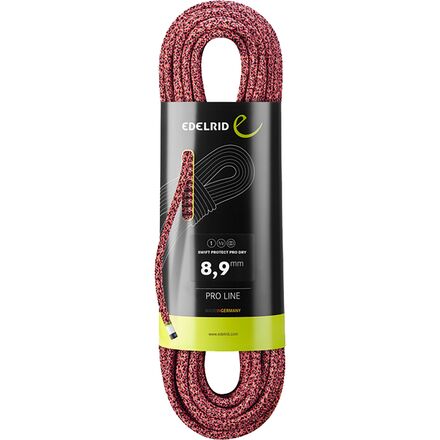 Edelrid - Swift Protect Pro 8.9mm Dry Rope - Night/Fire