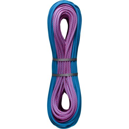 Edelrid - Tommy Caldwell Eco Dry ColorTec Climbing Rope - 9.3mm - Pink/Turquoise