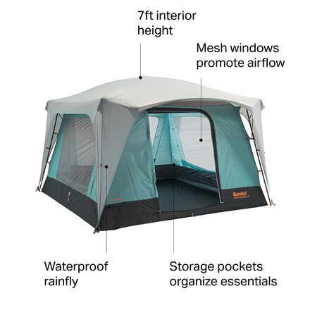 Eureka - Jade Canyon 6 Tent: 6-Person 3-Season - One Color