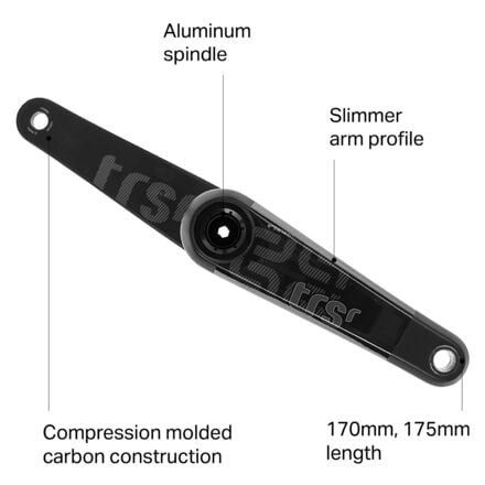 e*thirteen components - TRS Race Carbon Crank Arms
