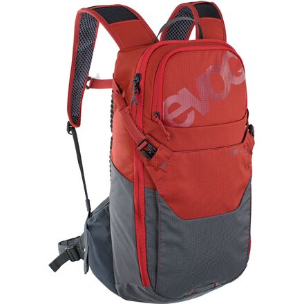 Evoc - Ride 12L Backpack + 2L Bladder - Chili Red/Carbon/Red