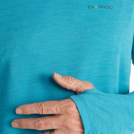 ExOfficio - Hyalite Long-Sleeve Shirt - Men's - Blue Bell Fishing Camo