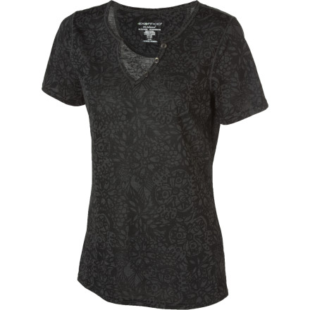 ExOfficio - aZa Notch Neck Top - Short-Sleeve - Women's