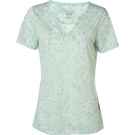 ExOfficio - aZa Notch Neck Top - Short-Sleeve - Women's