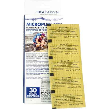 Katadyn - Micropur Purification Tablets - 30-Pack