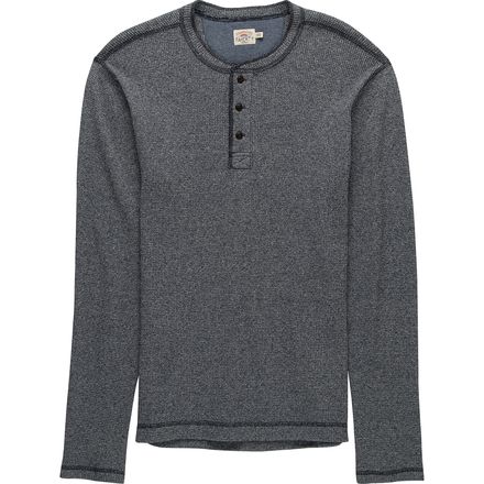 Faherty Jaspe Thermal Henley - Men's - Clothing