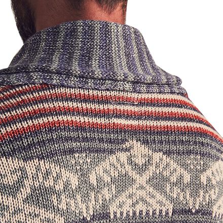 Faherty - Jacquard Cardigan Sweater - Men's