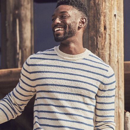 Faherty - Beach Stripe Sweater - Men's
