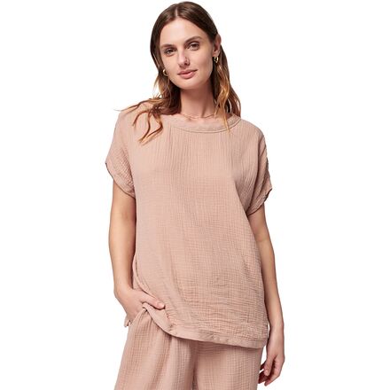 Faherty - Dream Cotton Gauze T-Shirt - Women's