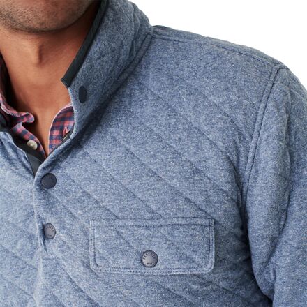 Faherty - Epic Quilted Fleece Pullover - Men's