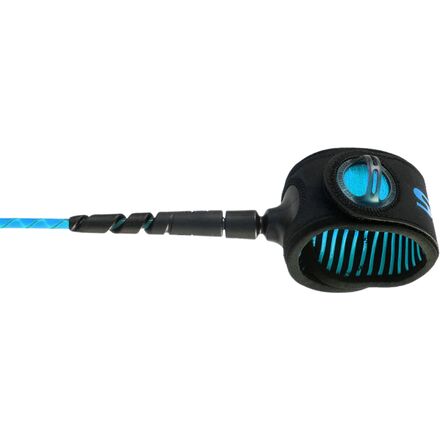 FCS - Freedom Helix All Round Ankle Surf Leash - Blue/Black
