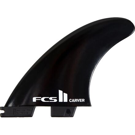FCS - II Carver Glass Flex Tri Fins - Black