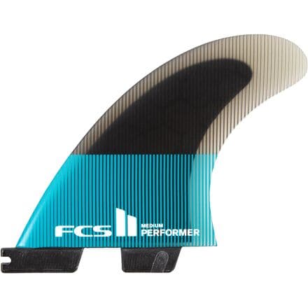 FCS - II Performer PG Tri Fins - Black