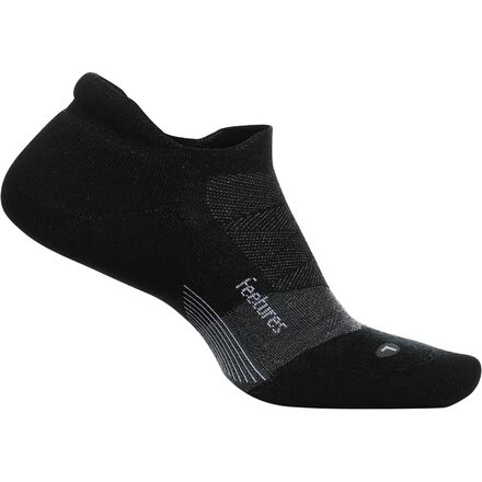 Feetures! - Merino 10 Ultra Light No Show Tab Sock - Charcoal