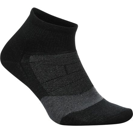 Feetures! - Merino 10 Ultra Light Quarter Sock - Charcoal