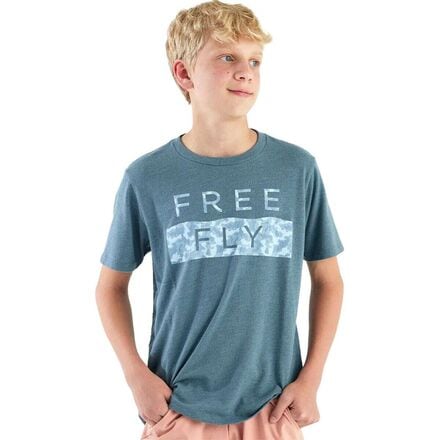 Free Fly - Clearwater Camo T-Shirt - Kids'
