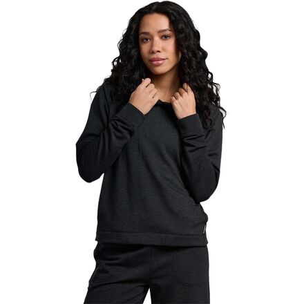 Lightweight Fleece Cropped Hoodie - Women's