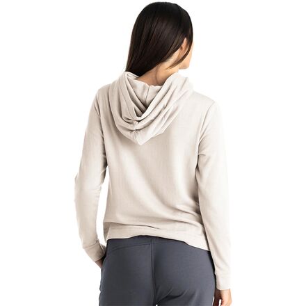 Free Fly - Lightweight Fleece Cropped Hoodie - Women's
