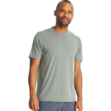 Free Fly - Elevate Lightweight T-Shirt - Men's - Agave Green
