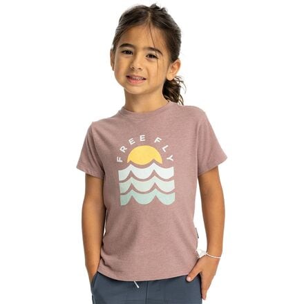 Free Fly - Perfect Day T-Shirt - Toddlers' - Heather Fig