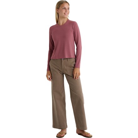 Free Fly - Ribbed Long-Sleeve Shirt - Women's