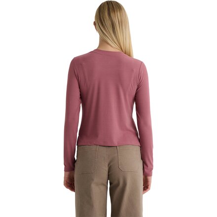 Free Fly - Ribbed Long-Sleeve Shirt - Women's