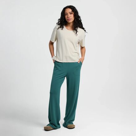 Free Fly - Lightweight Fleece Wide Leg Pant - Women's