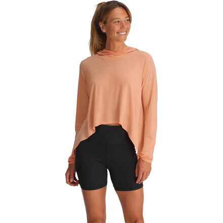 Lightweight Cropped Hoodie - Women's