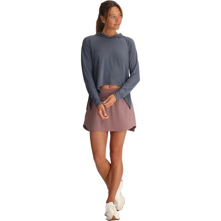 Free Fly - Lightweight Cropped Hoodie - Women's