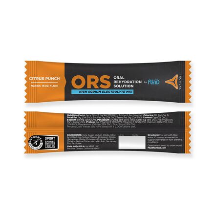 Fluid - Tactical ORS (Oral Rehydration Solution)