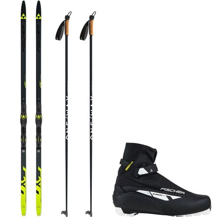 Twin Skin Superlite CL Ski Package w/ Poles - Men's