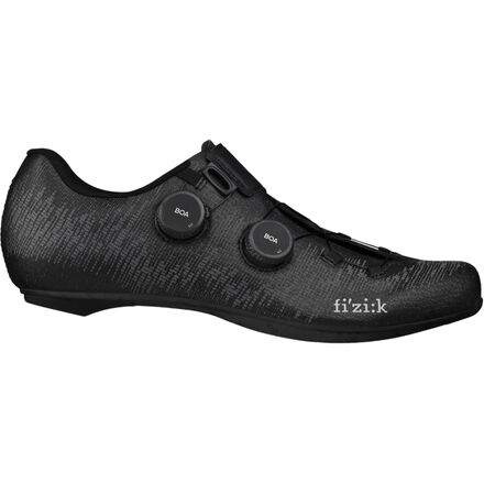 Fi'zi:k - Vento Infinito Knit Carbon 2 Wide Cycling Shoe - Men's - Black/Black