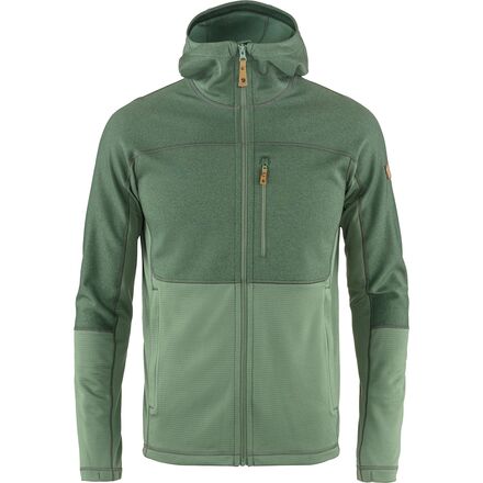 Fjallraven - Abisko Trail Hooded Fleece Jacket - Men's - Patina Green