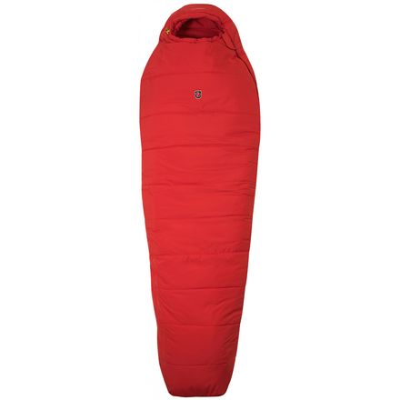 Fjallraven - Skule Three Season Sleeping Bag: 36F Synthetic - Red