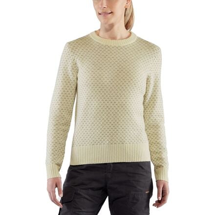 Fjallraven - Ovik Nordic Sweater - Women's - Chalk White