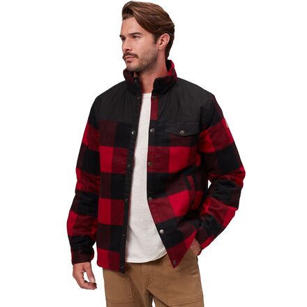 Fjallraven - Canada Wool Padded Jacket - Men's - Red